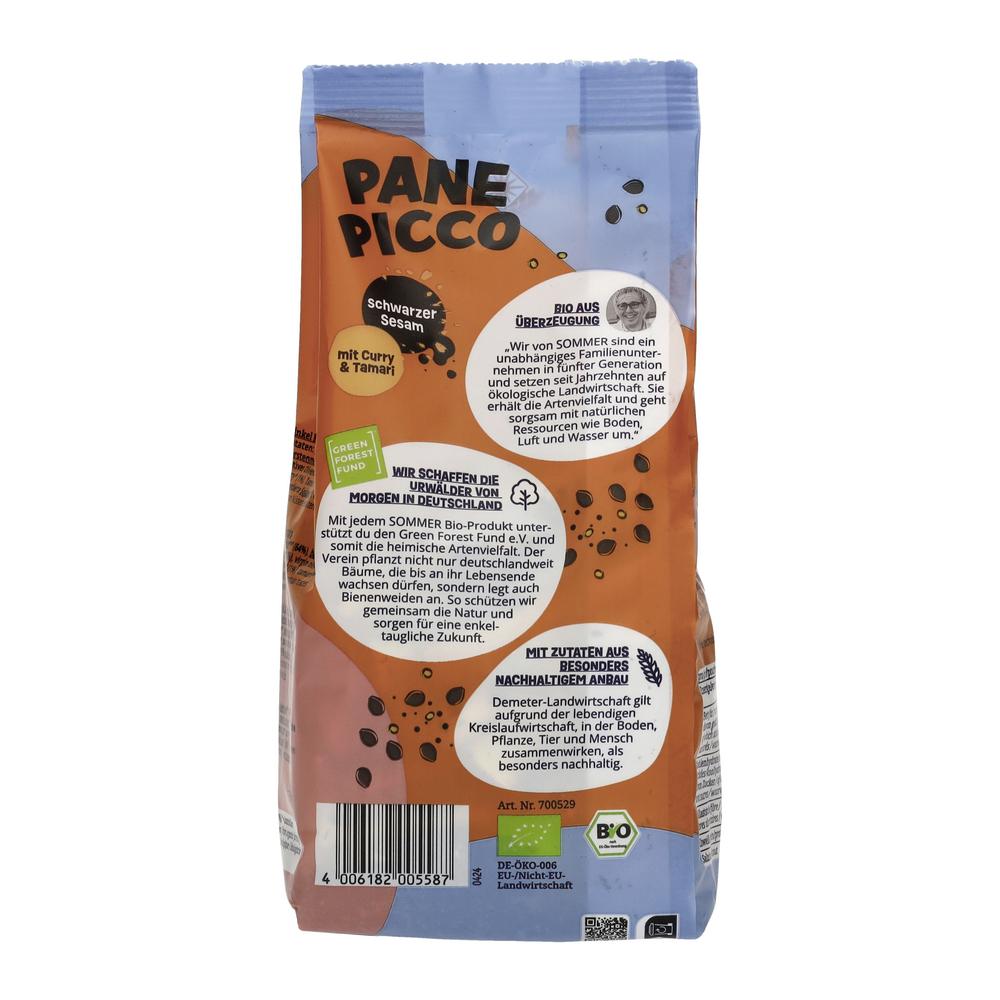 Pane Picco Asia-Schwarzer Sesam demeter 150 g
