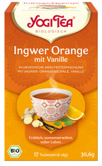 Ingwer-Orange mit Vanille Tee 17 Stk