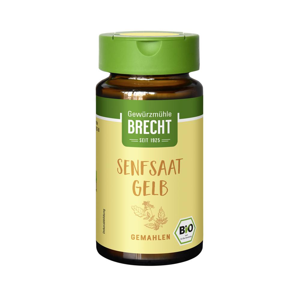 Senfsaat gelb gemahlen Glas 35 g