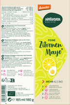Zitronen Mayo demeter in der Tube 185 ml