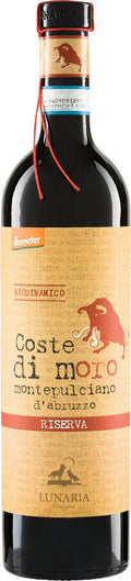 Montepulciano 'Coste di Moro Riserva' DOC demeter 750 ml