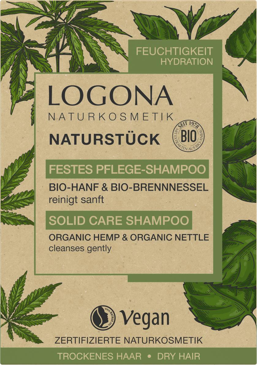 Festes Pflege Shampoo Bio-Hanf & Bio-Brennnessel 60 g