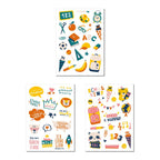 Temporäre Kindertattoos Schulfreunde nachhaltig 1 Stk