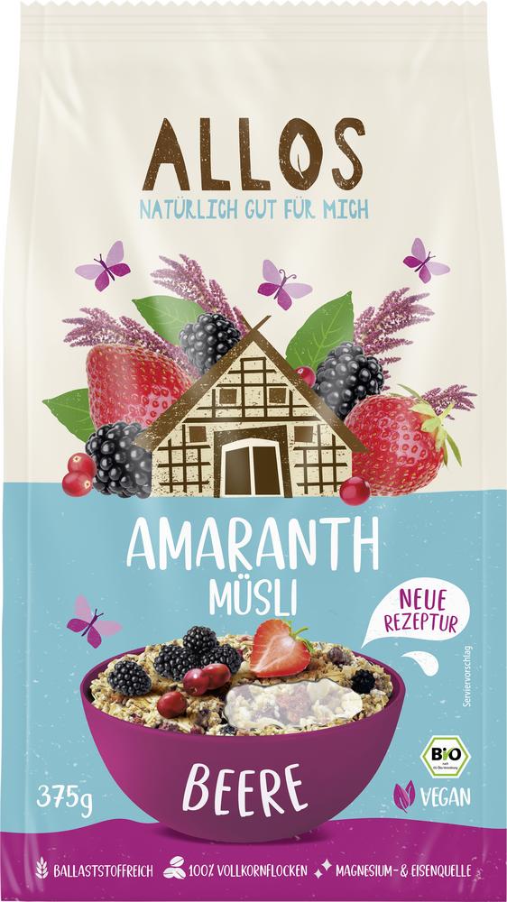 Amaranth Beeren Müsli 375 g