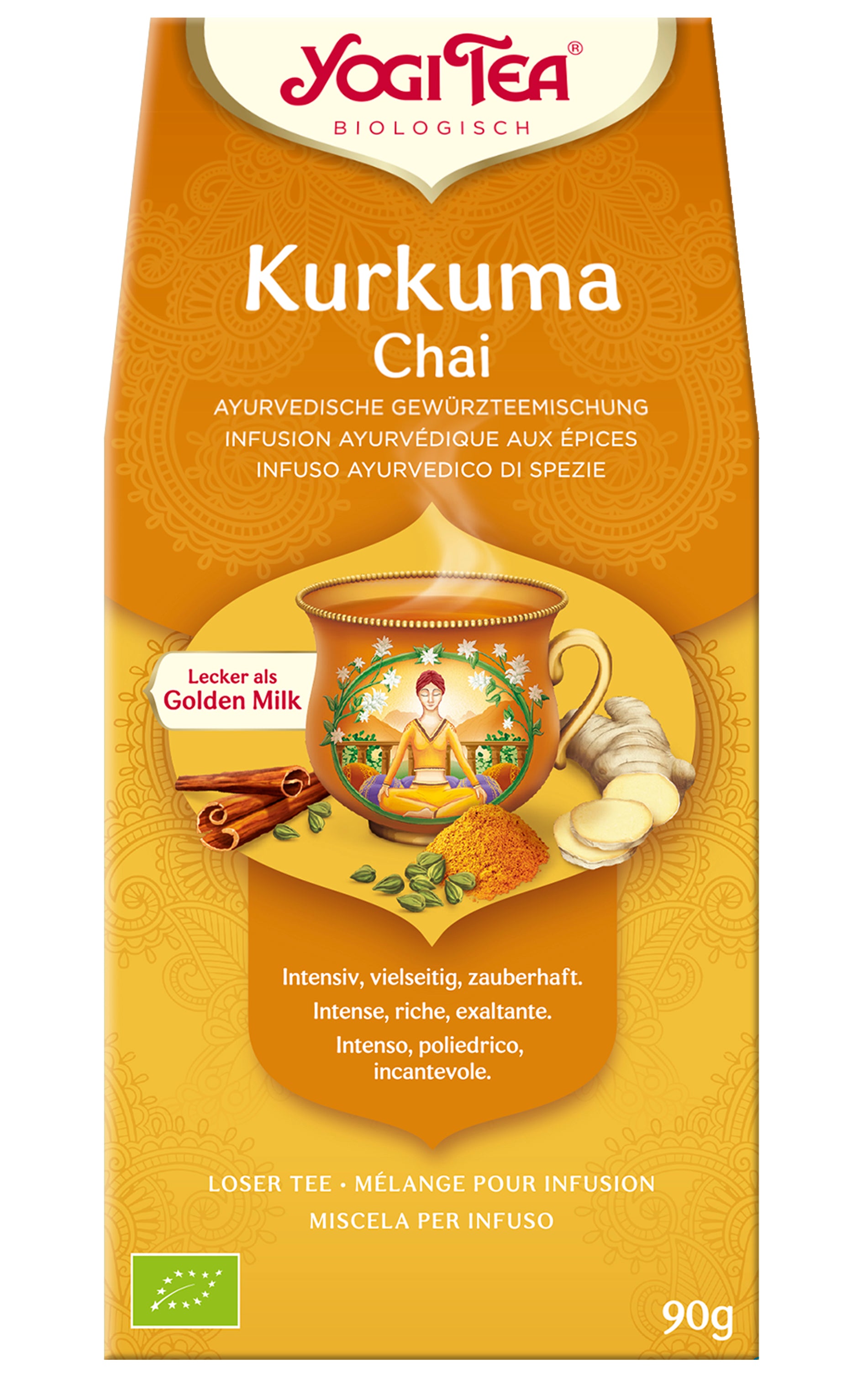 Kurkuma Chai Tee lose 90 g