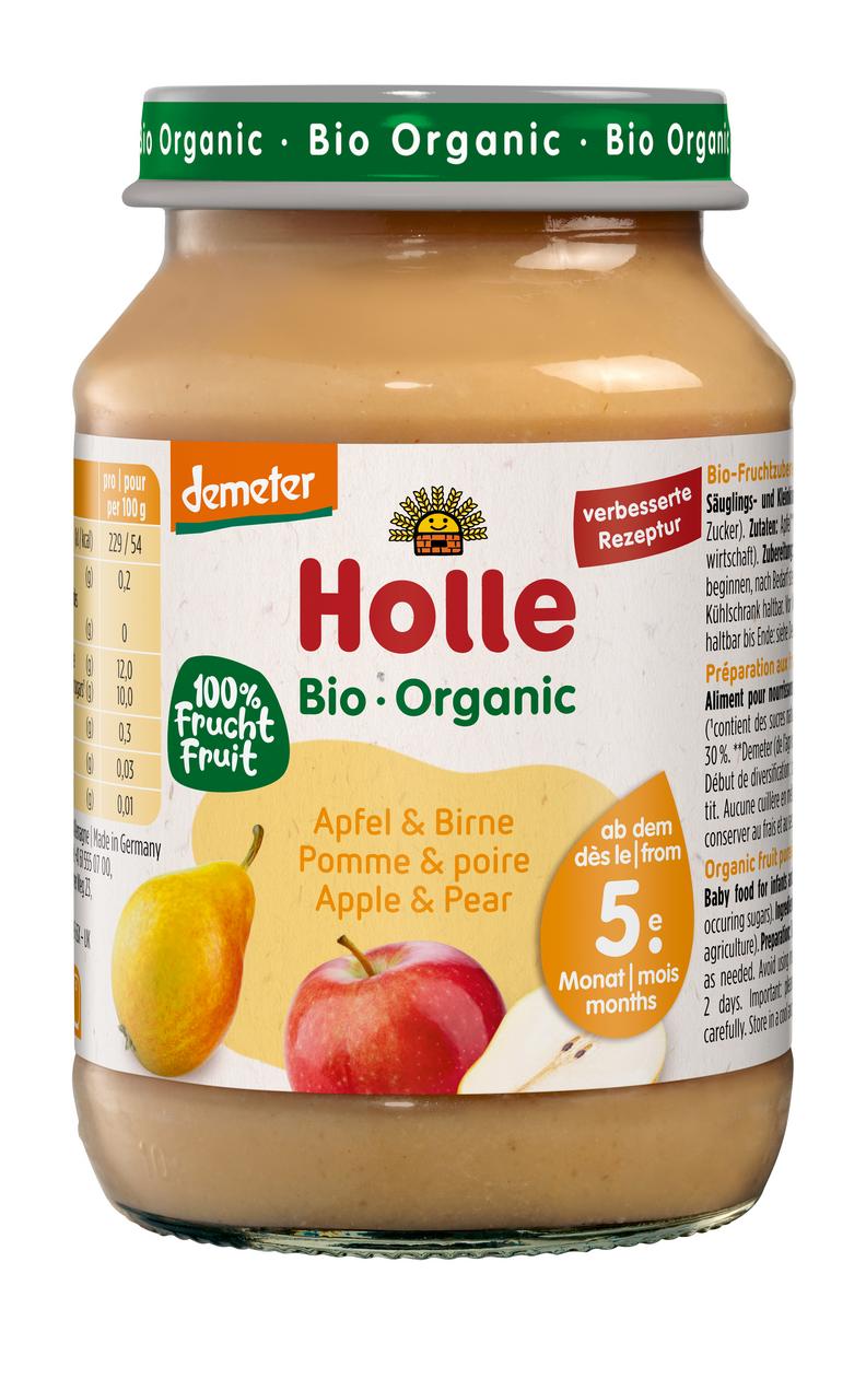 Apfel & Birne ab 5. Monat demeter 190 g
