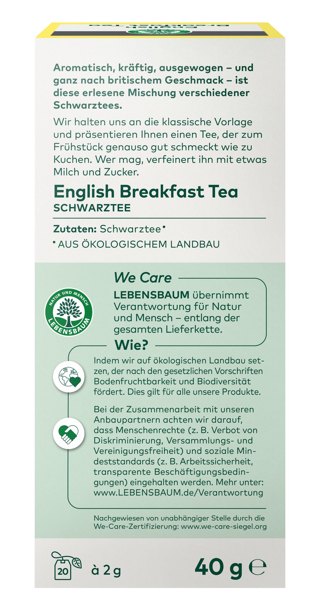 English Breakfast Tea 40 g
