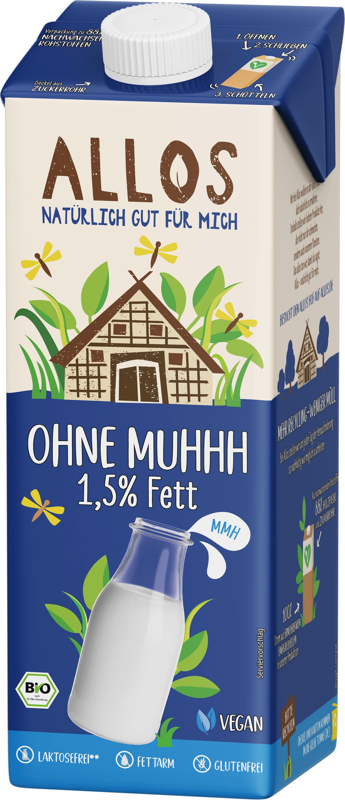 Ohne Muhhh Drink 1,5% Fett 1 l