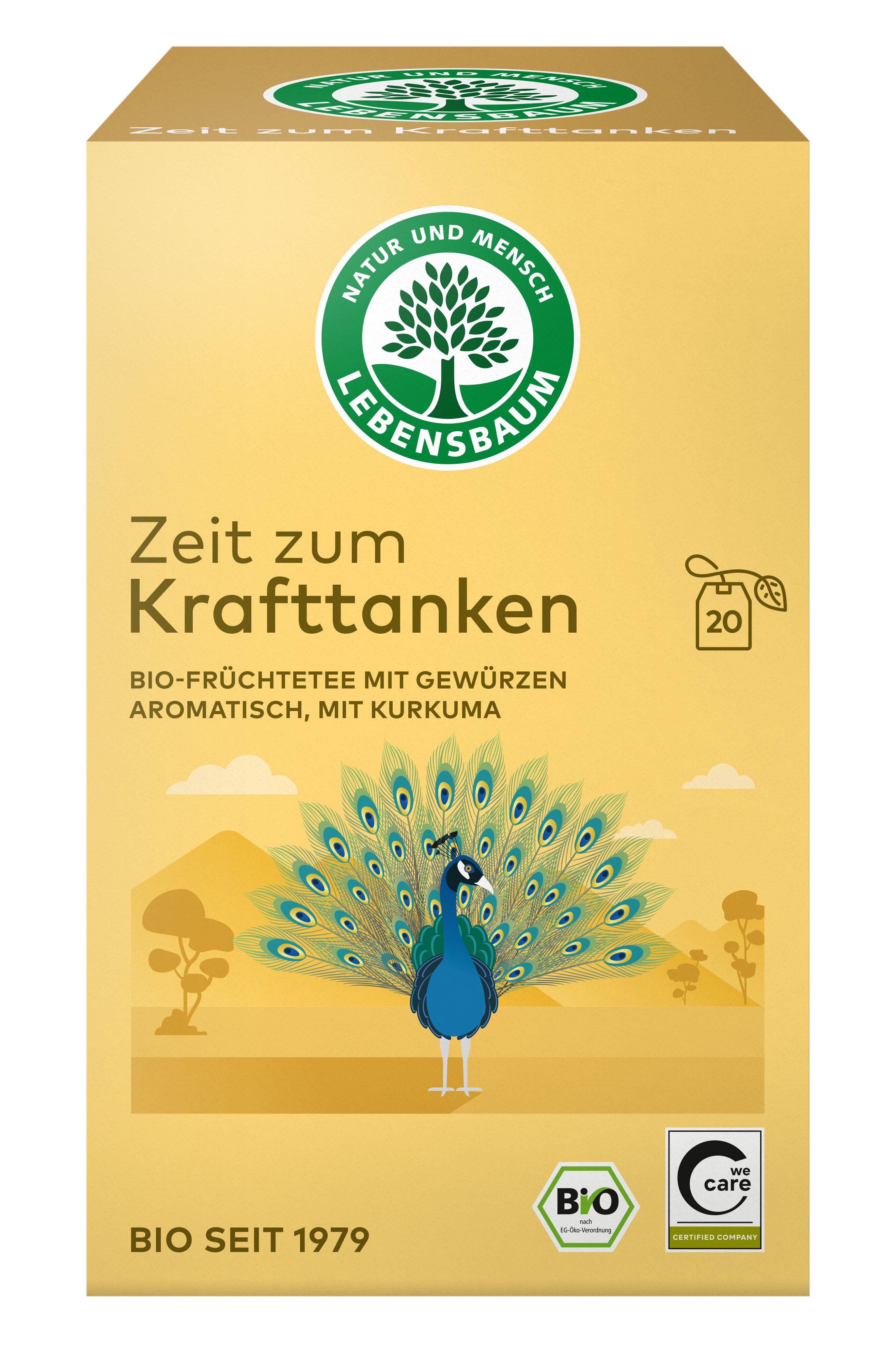 Zeit zum Krafttanken Früchtetee 40 g