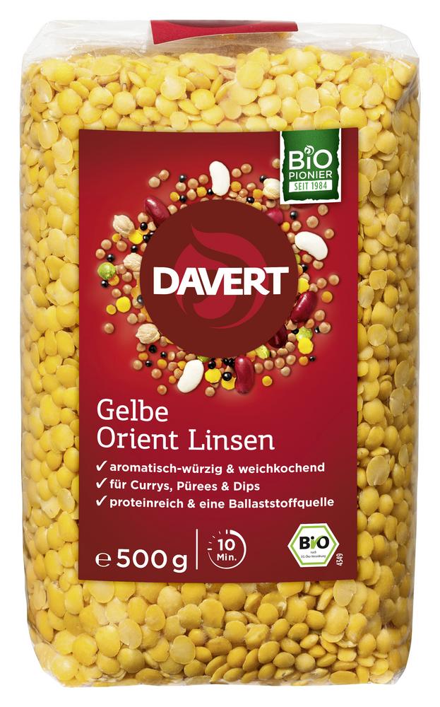 Gelbe Orient Linsen 500 g