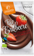 Erdbeere in Vollmilch-Schokolade 50 g