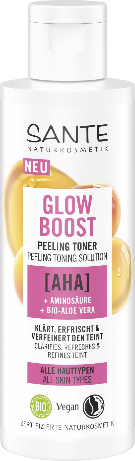 Glow Boost Peeling Toner Aminosäure & Bio Aloe-Ver 125 ml