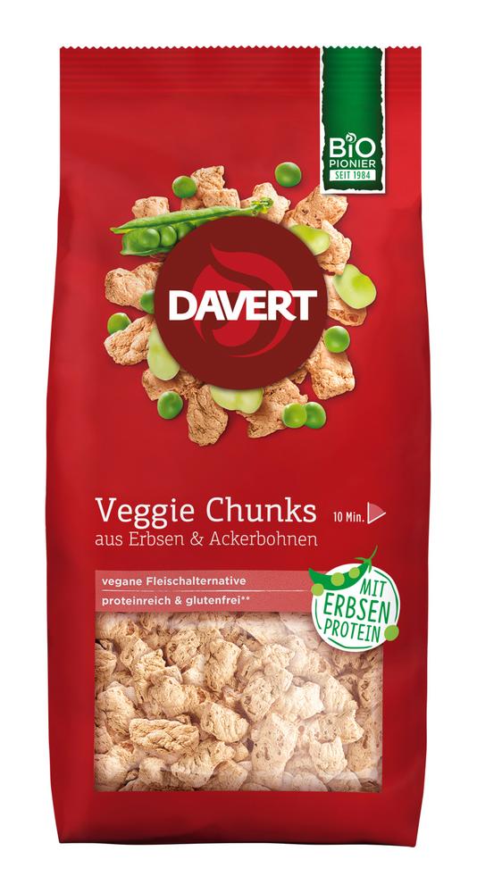 Veggie Chunks Fleischalternative aus Erbsen&Ackerb 100 g