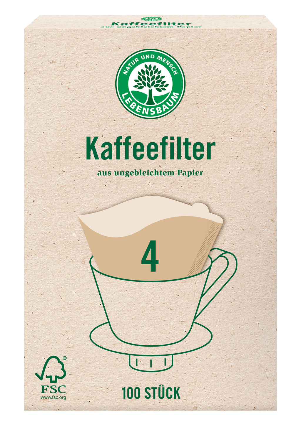 Kaffeefilter Gr.4 1 Stk