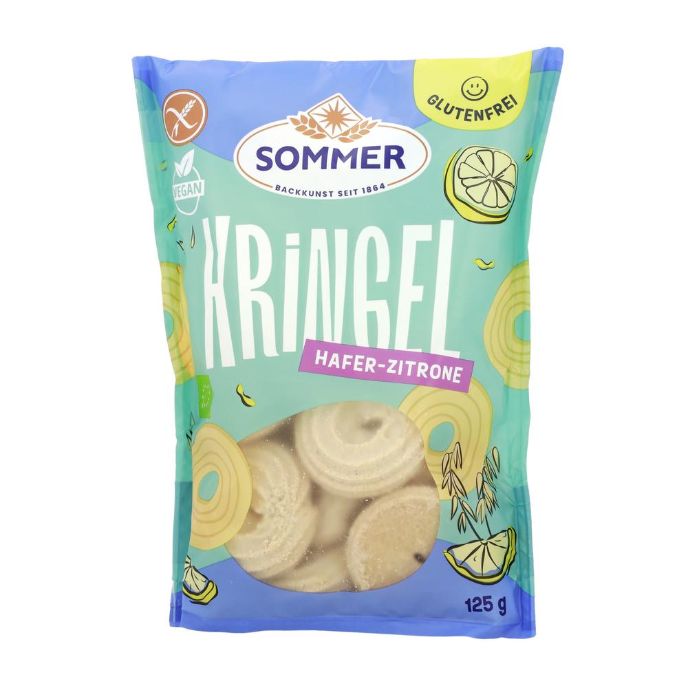 Hafer-Zitronen-Kringel glutenfrei 125 g