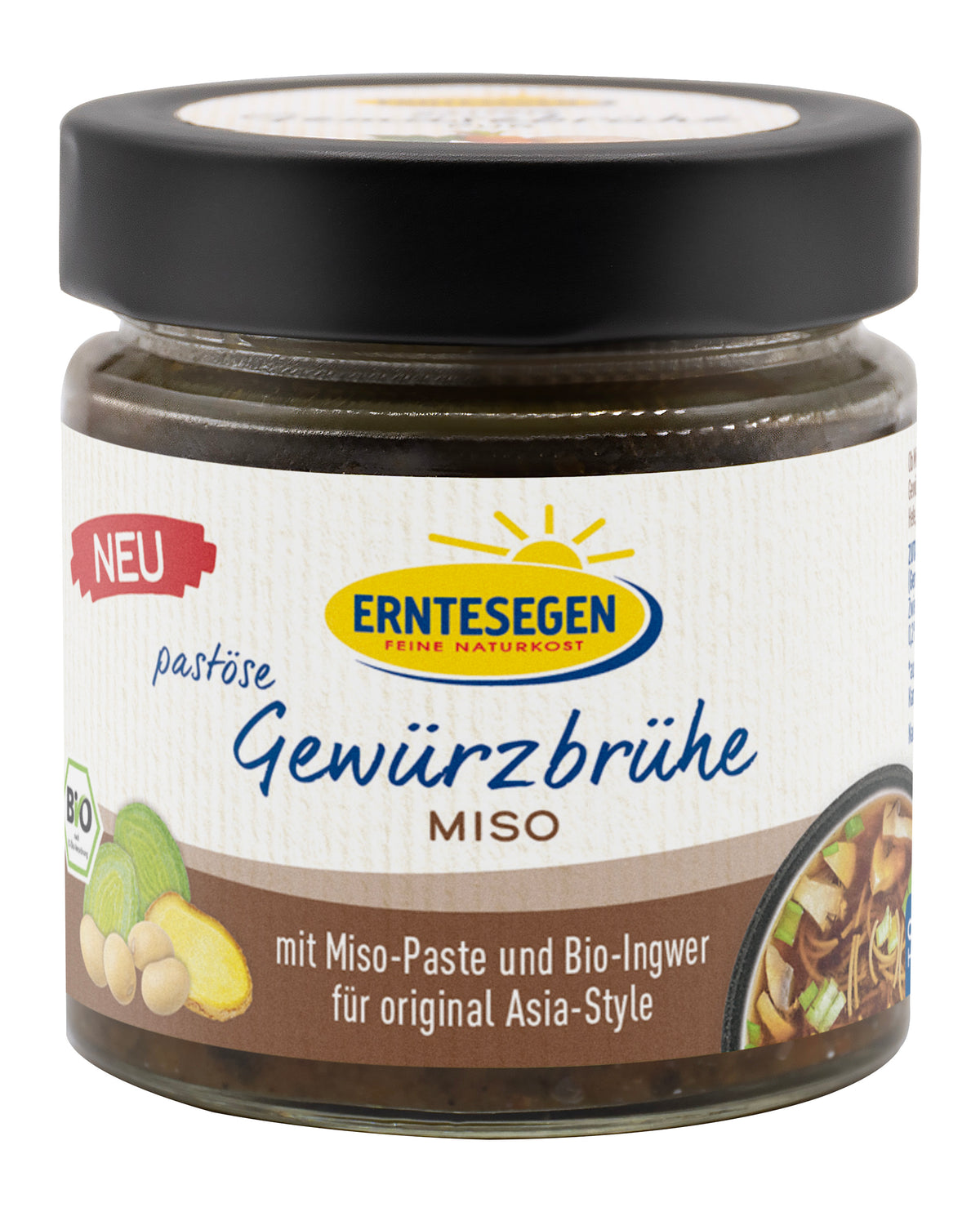 Pastöse Gemüsebrühe Miso 200 g