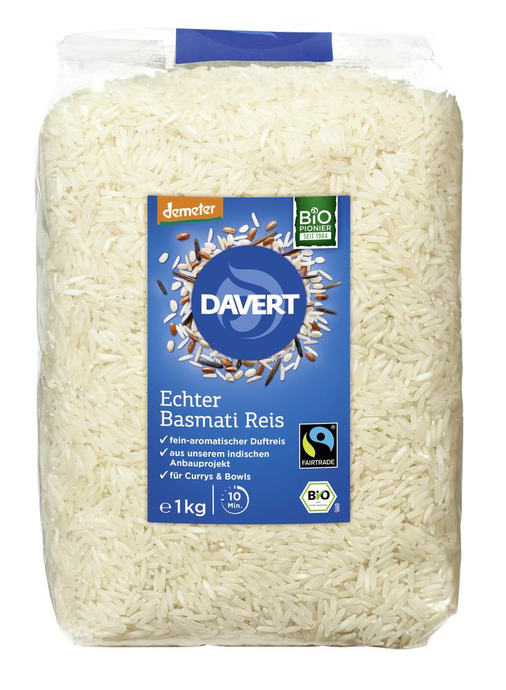 Echter Basmati-Reis weiß  demeter 1 kg