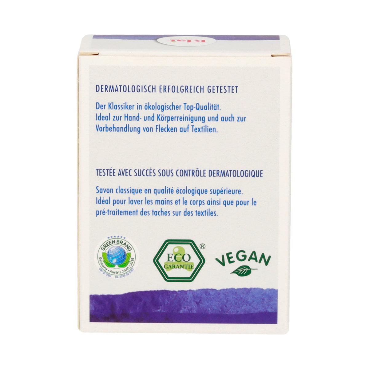 ÖKO Kernseife ohne Duft 100 g