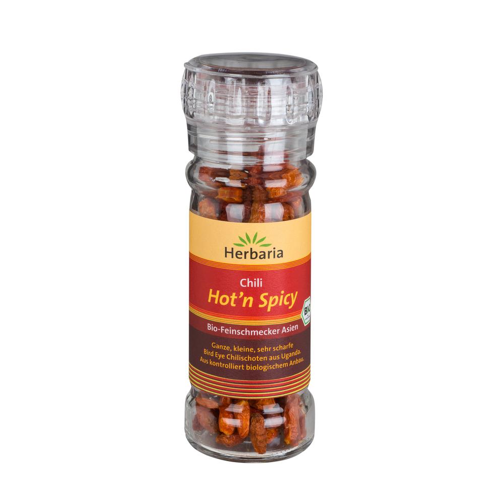 Hot'n Spicy  kleine, sehr scharfe Chili  Mühle 20 g