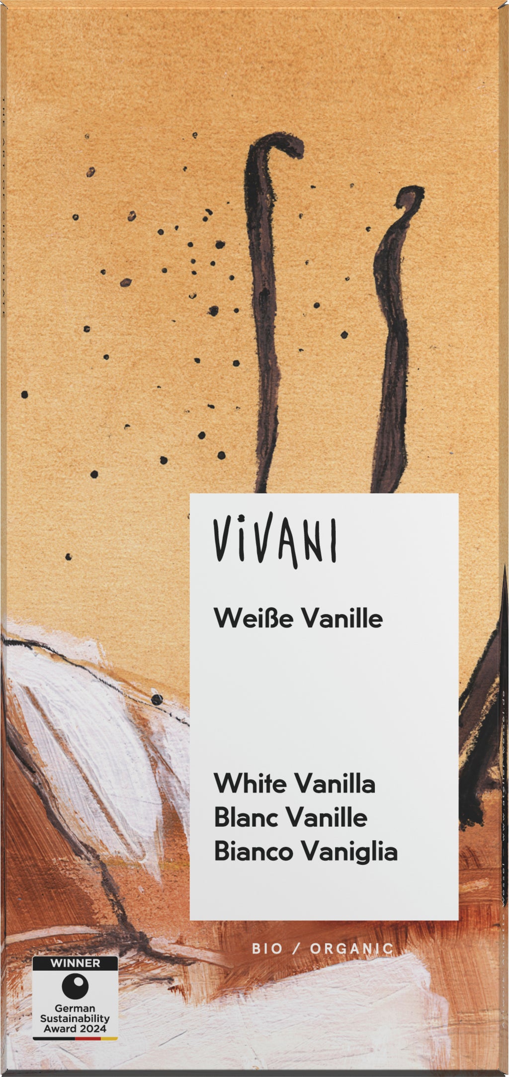 Weiße Schokolade mit Vanille 80 g
