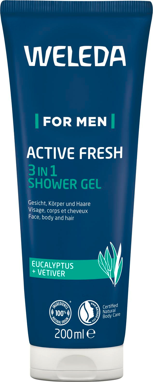 For Men Active Fresh 3in1 Shower Gel 200 ml
