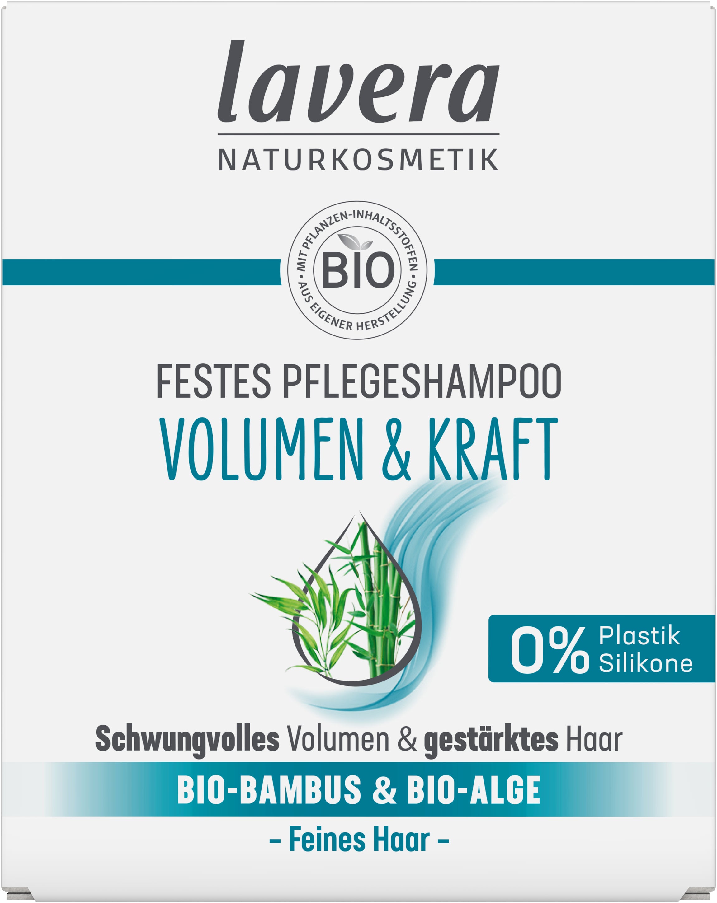 Festes Pflegeshampoo Volumen & Kraft 50 g