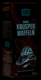Dinkel-Knusperwaffeln mit Vollmilch-Schokolade 100 g