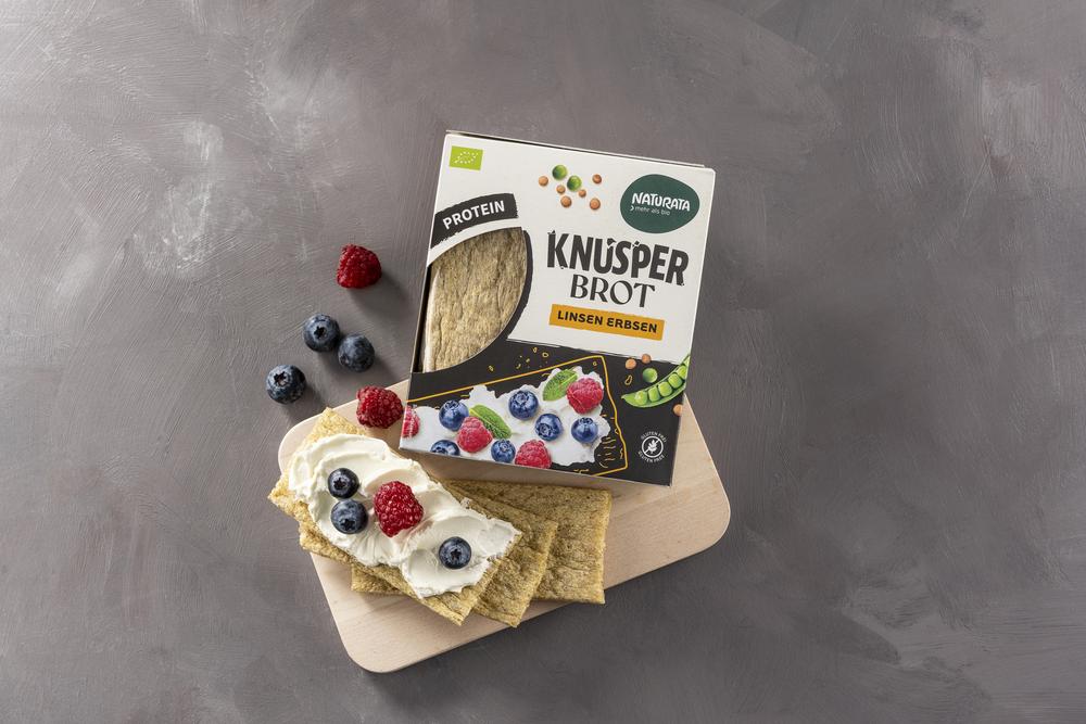 Knusperbrot Linsen Erbsen 100 g