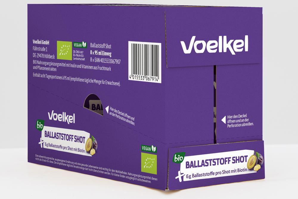 Ballaststoff Shot 6g Ballaststoffe je Flasche - re 95 ml