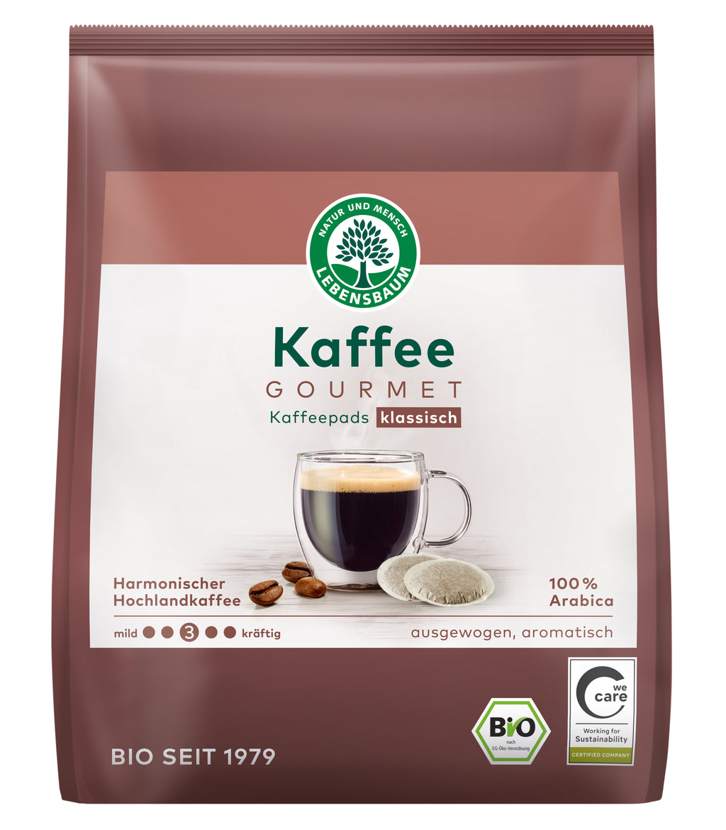 Pads Gourmet Caffe Crema klassisch 126 g