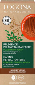Pflegende Pflanzen-Haarfarbe Pulver 04 Hennarot 100 g