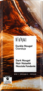 Dunkle Nougat Gianduja Schokolade 80 g