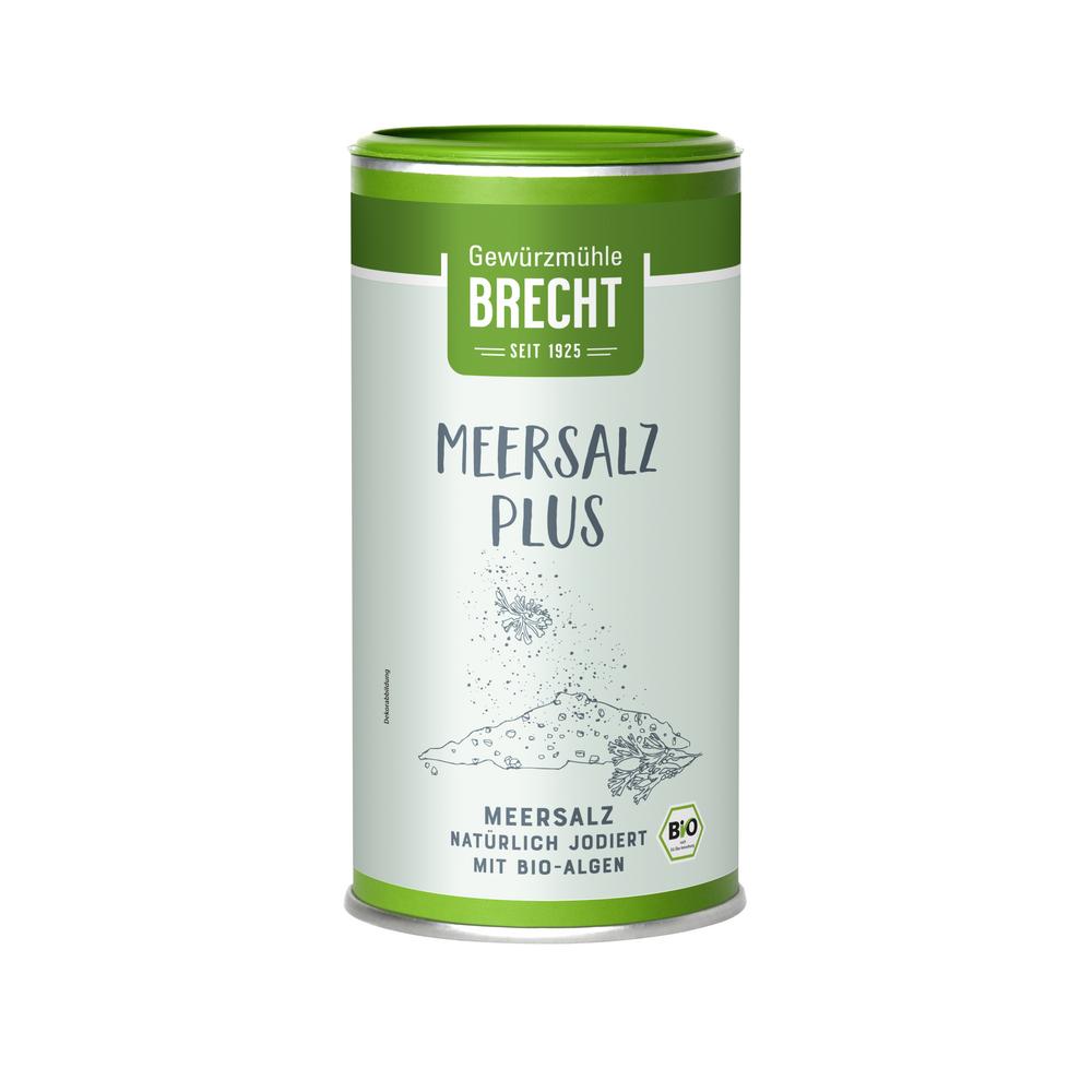 Meersalz Plus mit jodhaltigen Algen 550 g