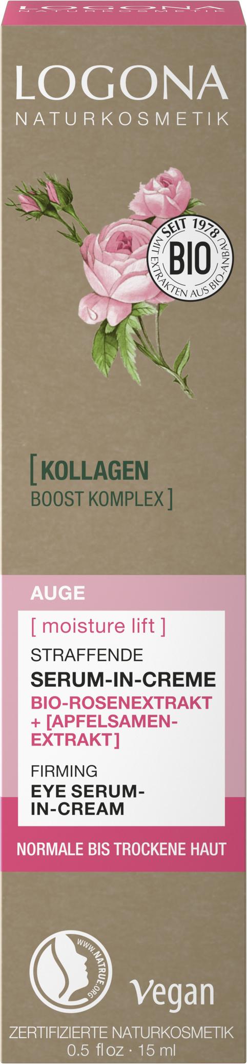 Moisture Lift 2-Phasen Serum sofort straffende Aug 15 ml
