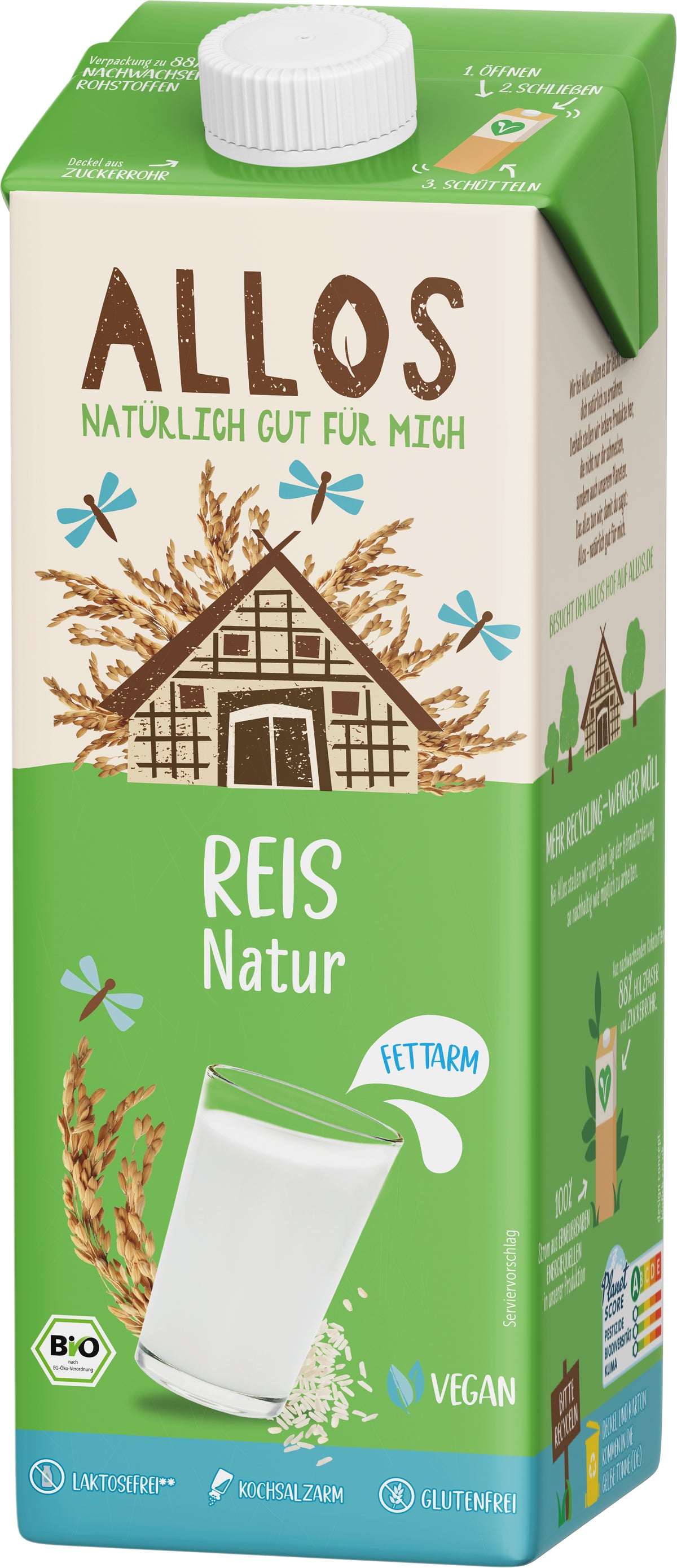 Reis Drink naturell 1 l