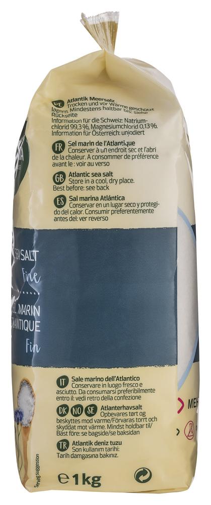 Atlantik Meersalz fein 1 kg
