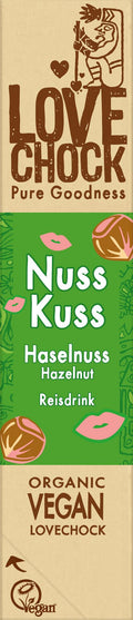 Lovechock Nuss Kuss Haselnuss & Reisdrink 40 g