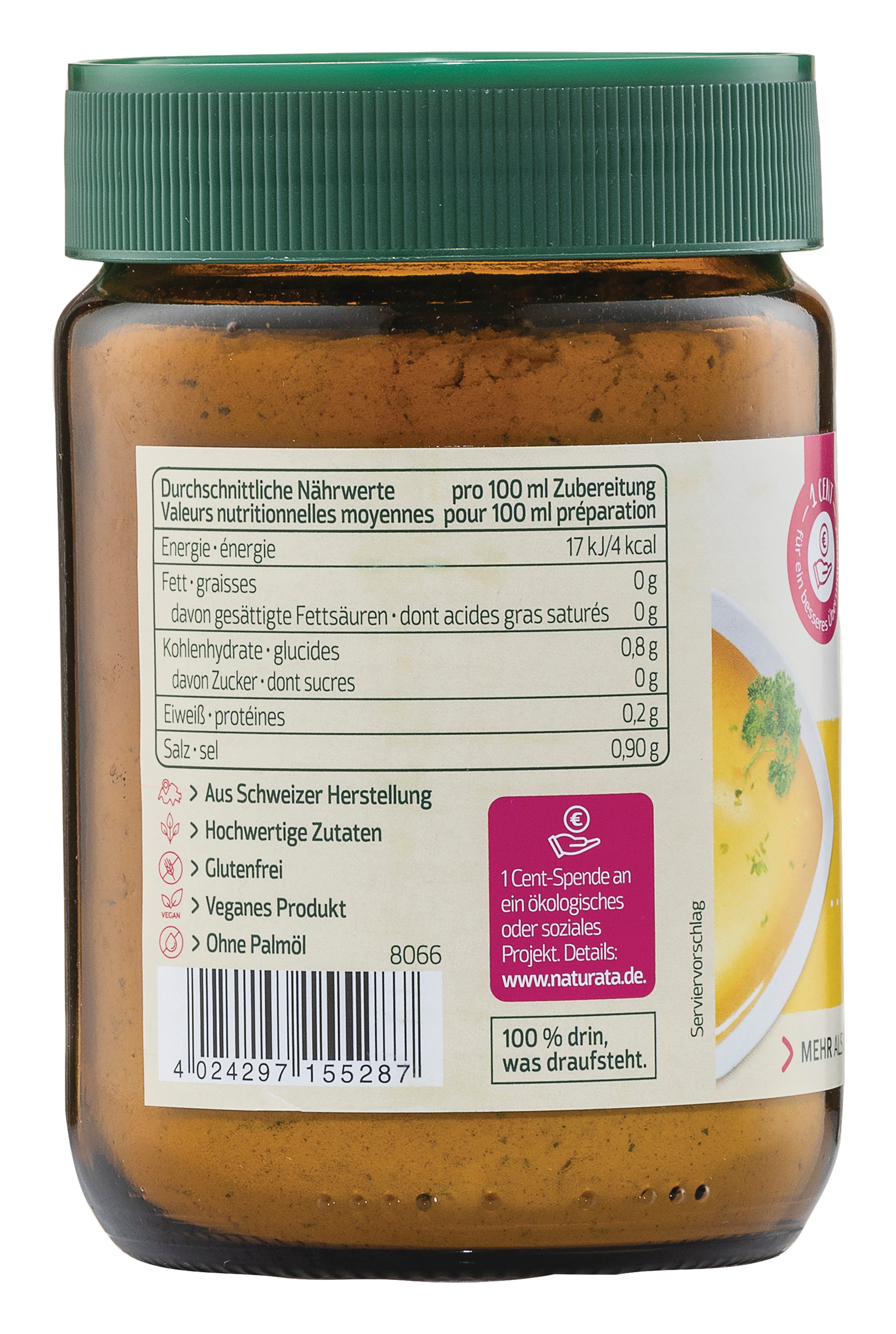 Gemüsebrühe classic Glas 200 g