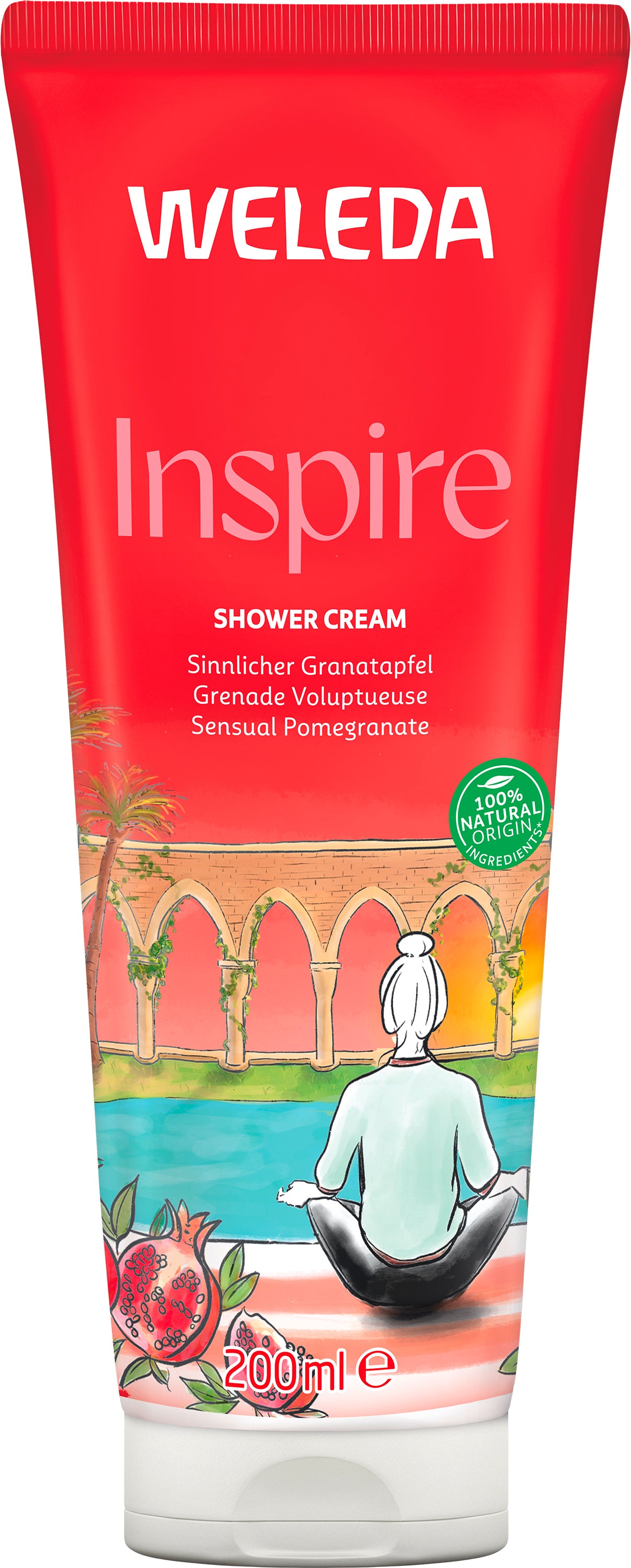 Inspire Shower Cream Granatapfel 200 ml
