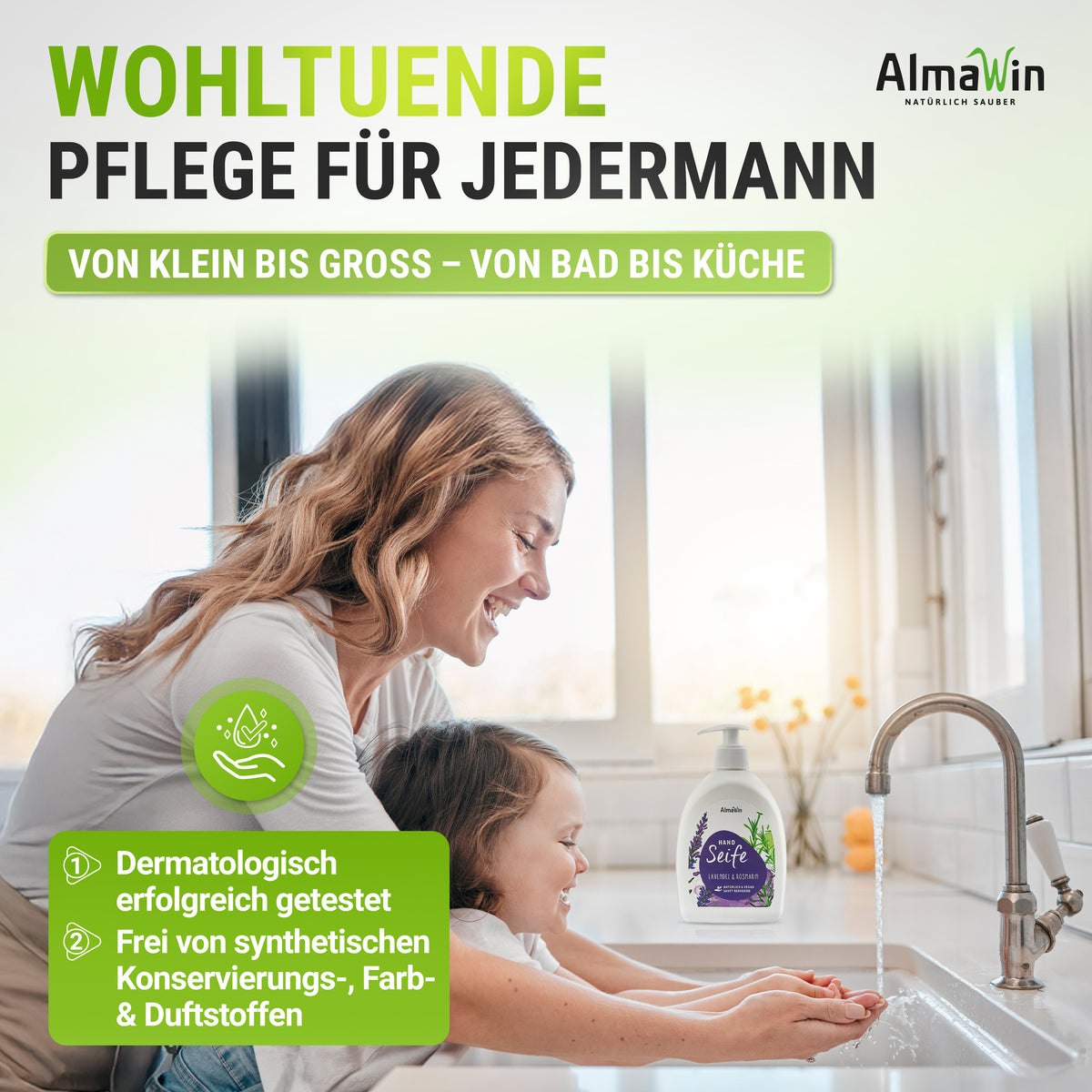 Flüssigseife Lavendel & Rosmarin 500 ml