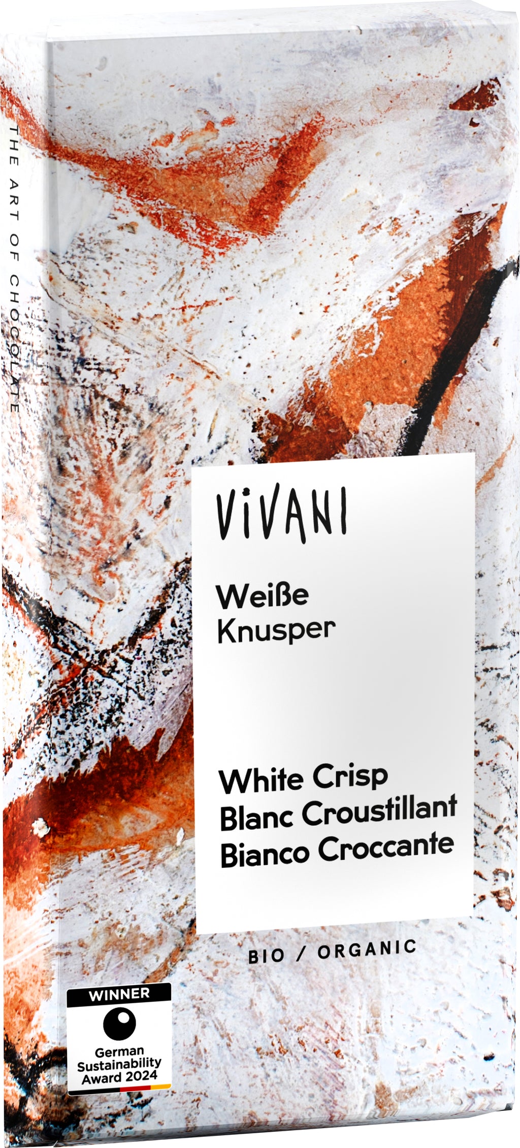 Weiße Knusper Schokolade 80 g