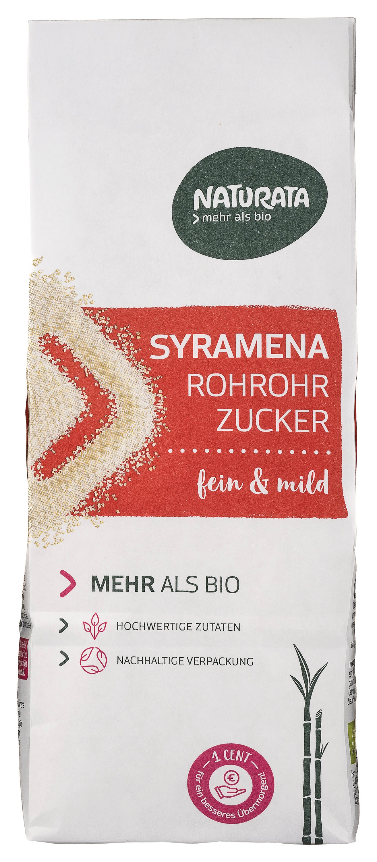 SYRAMENA Roh-Rohrzucker 500 g