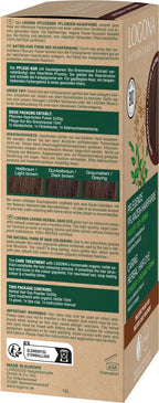 Pflegende Pflanzen-Haarfarbe Pulver 10 Kaffeebraun 100 g