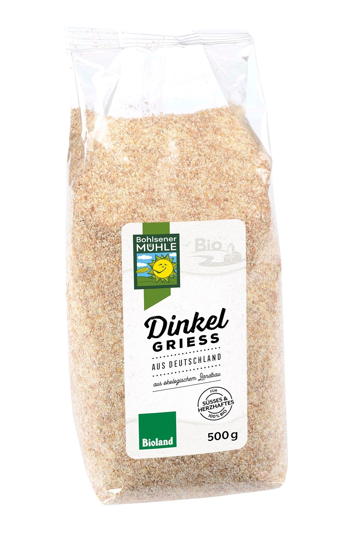 Dinkelvollkorngrieß 500 g