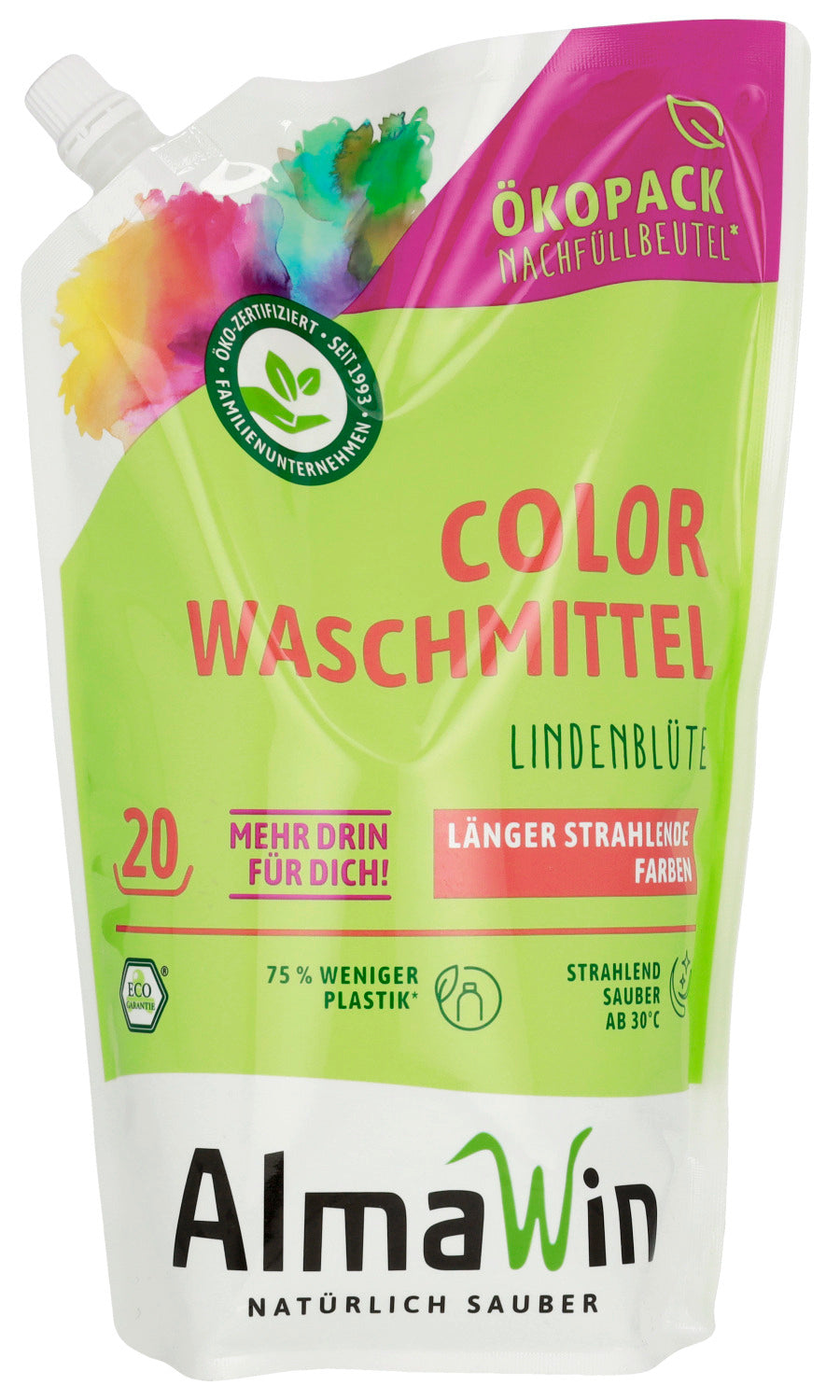 COLOR Flüssigwaschmittel ÖkoPack 1,5 l