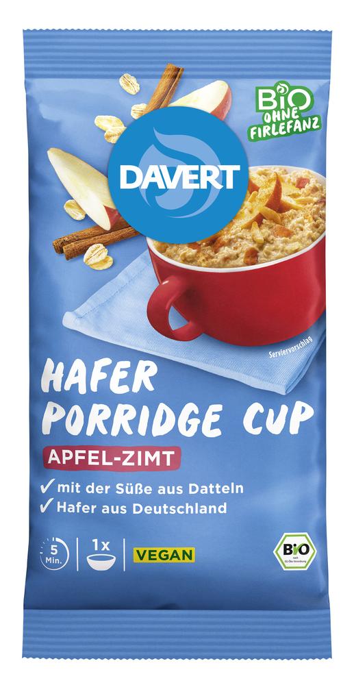 PorridgeCup Apfel Zimt 65 g