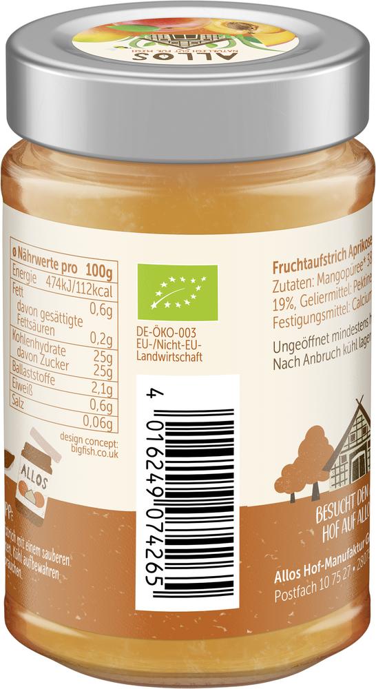 Frucht Pur 75% Aprikose + Mango 200 g