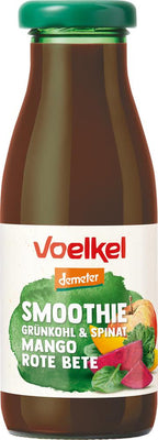 Grüner Smoothie demeter Rote Bete Grünkohl Spinat 250 ml