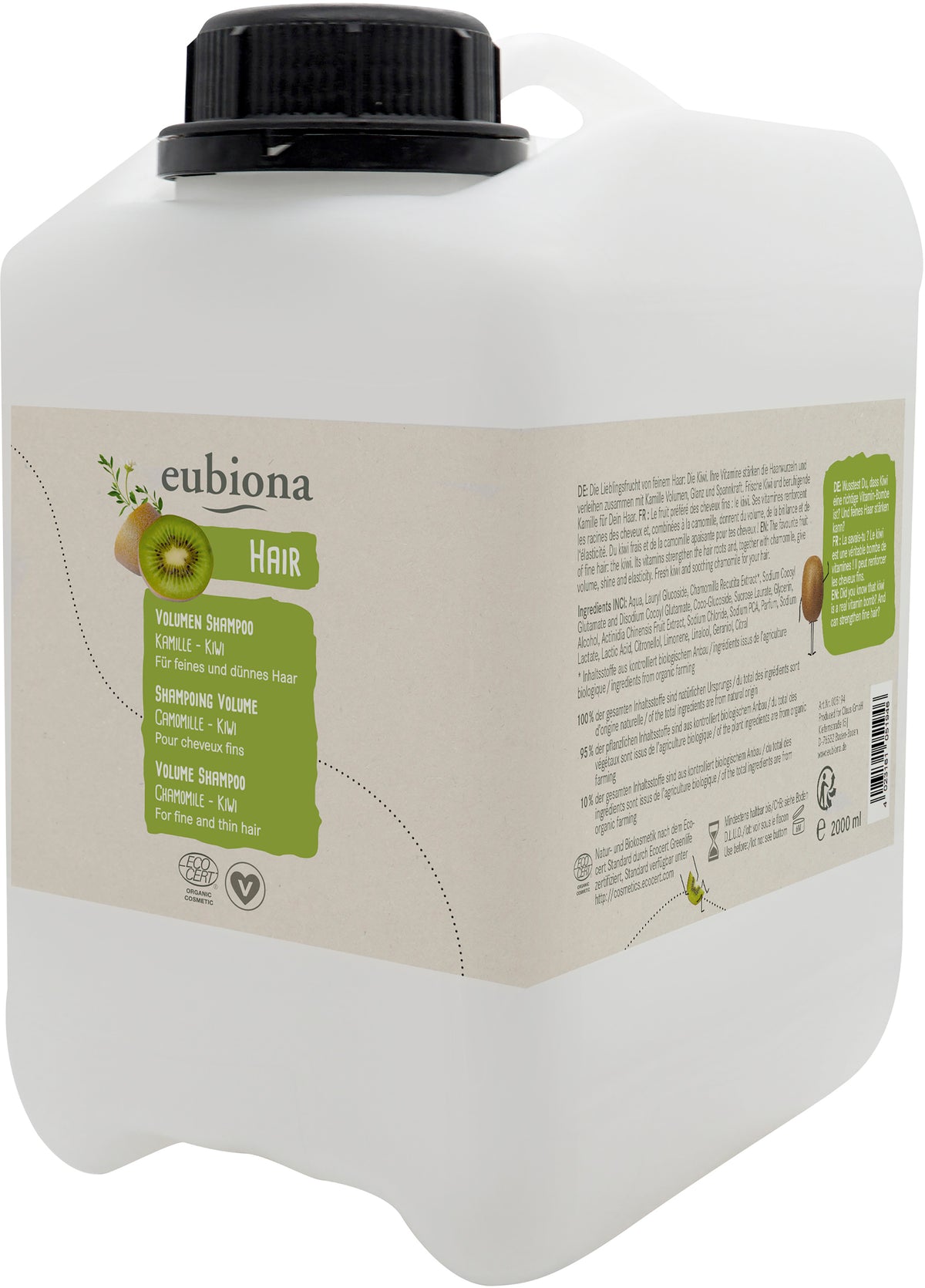 Shampoo Volumen Kamille-Kiwi 2 l