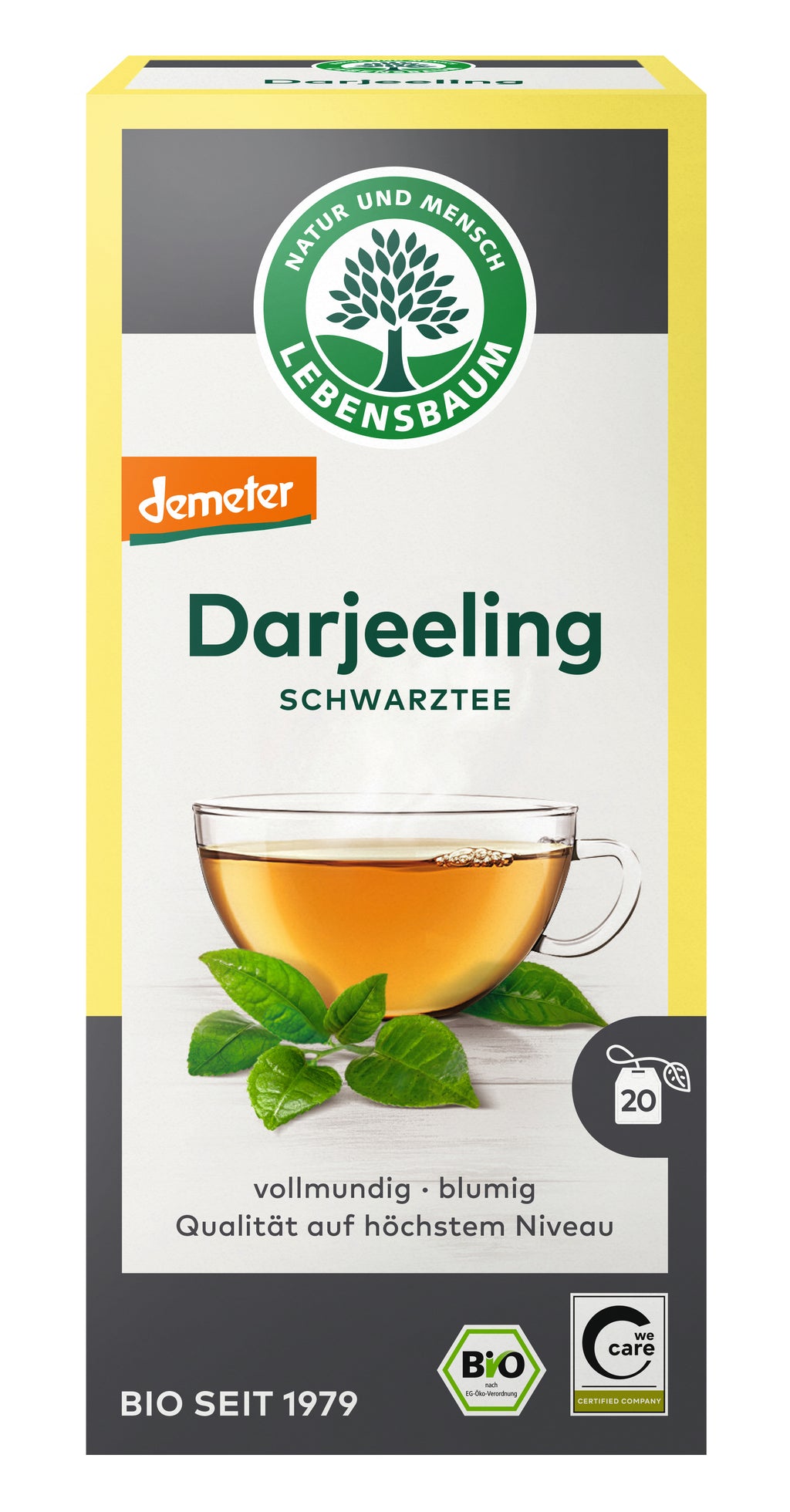 Darjeeling Schwarztee demeter 40 g